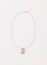 On The Low Necklace - Two Tone