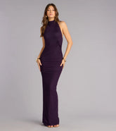 Betsy Mesh Open Back Formal Dress