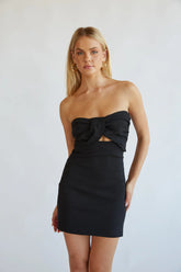 Kynlee Twist Front Mini Dress