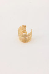 Golden Blur Arm Cuff - Gold