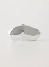 Aveline Clutch Bag - Silver