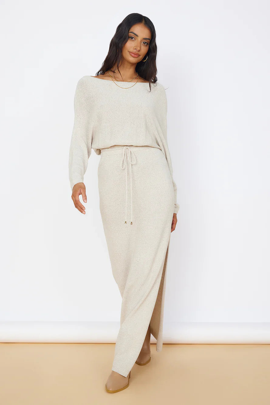 SEVEN WONDERS Florida Maxi Dress Sand