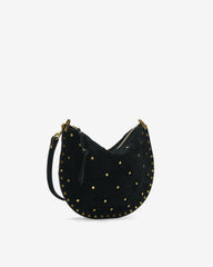 OSKAN SOFT ZIPPED BAG WITH STUDS