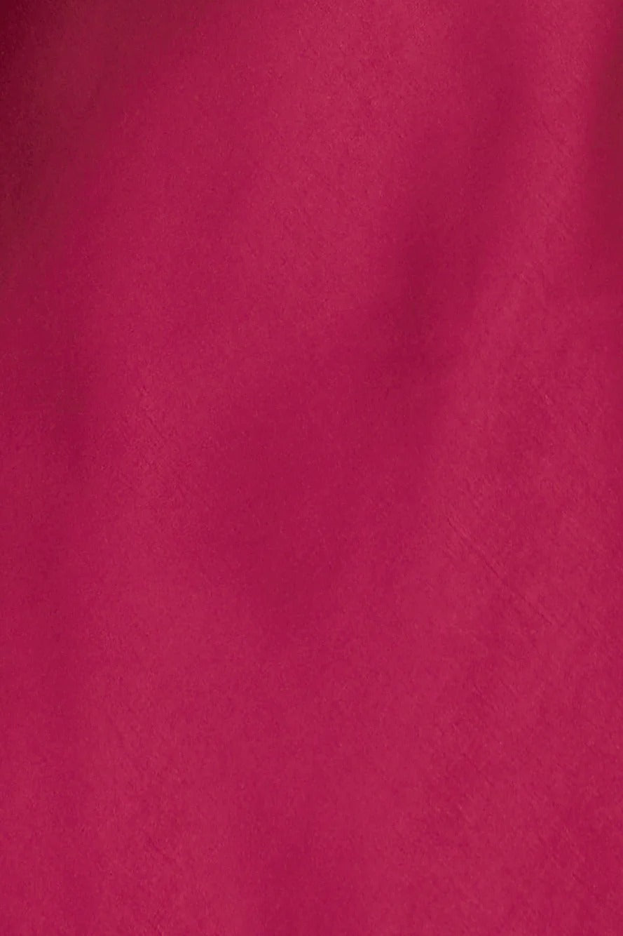 Luxe Is Her Satin Mini Dress Wine