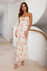 Notes To You Maxi Dress Yellow