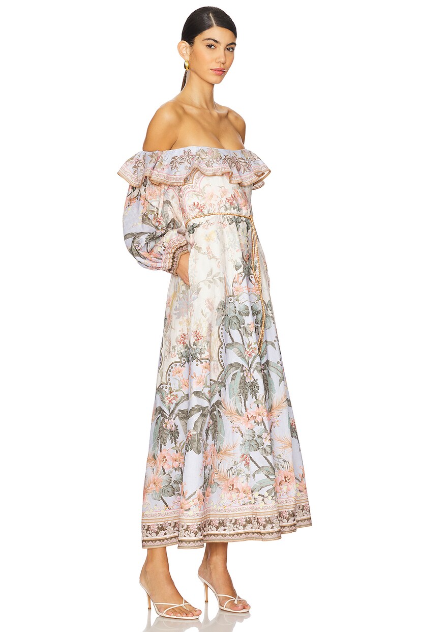 Wylie Off-Shoulder Midi Dress