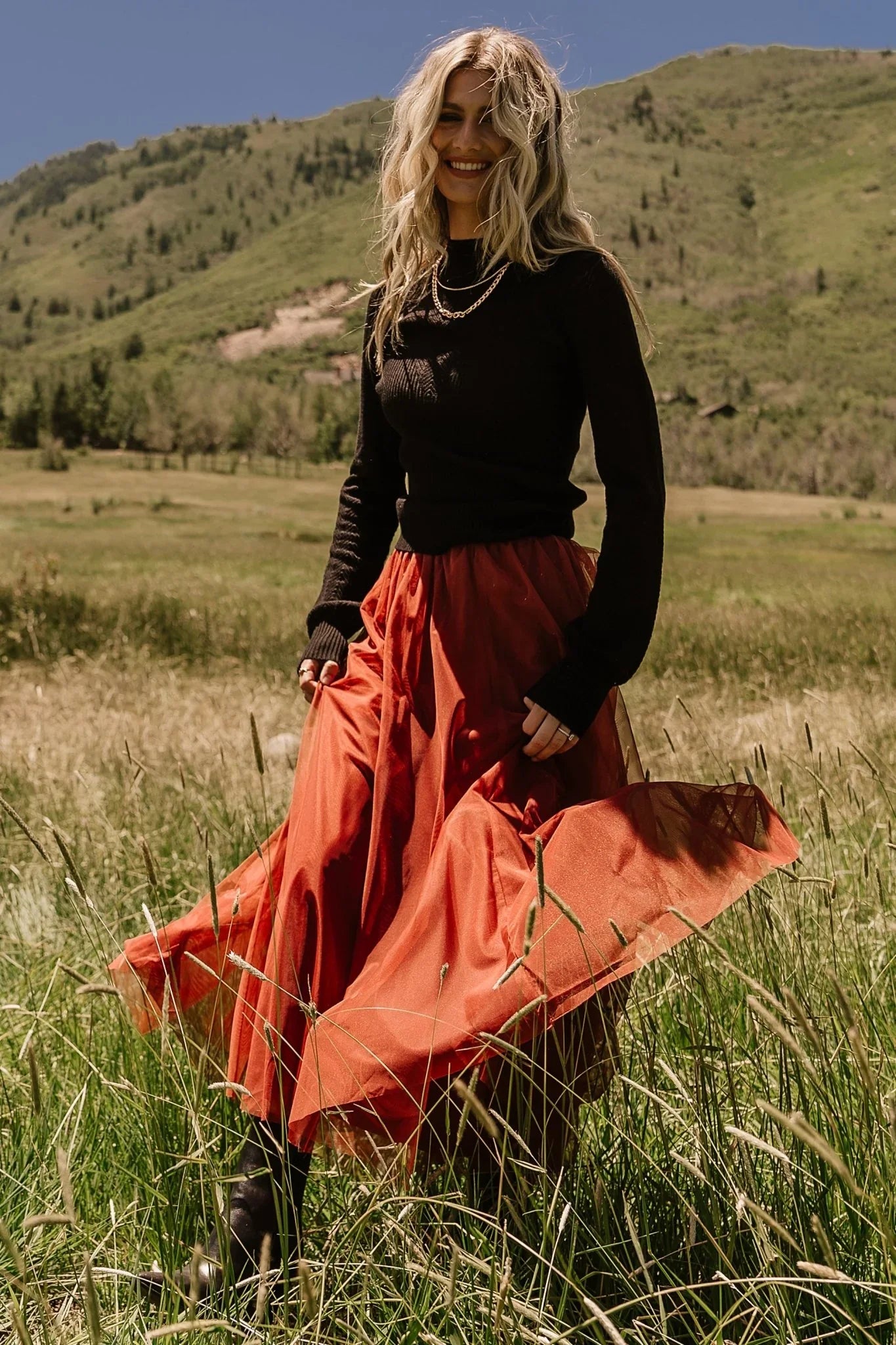Mila Tulle Skirt | Cinnamon
