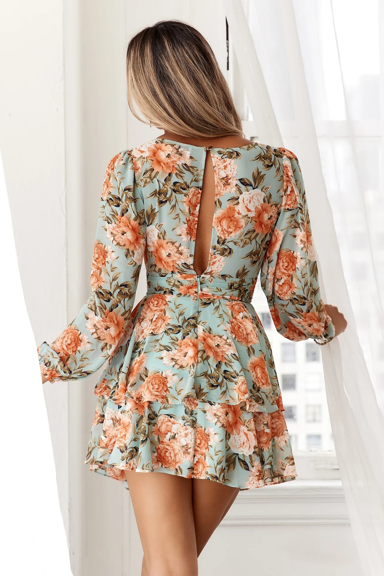 Peppamayo Miami Love Dress Mint