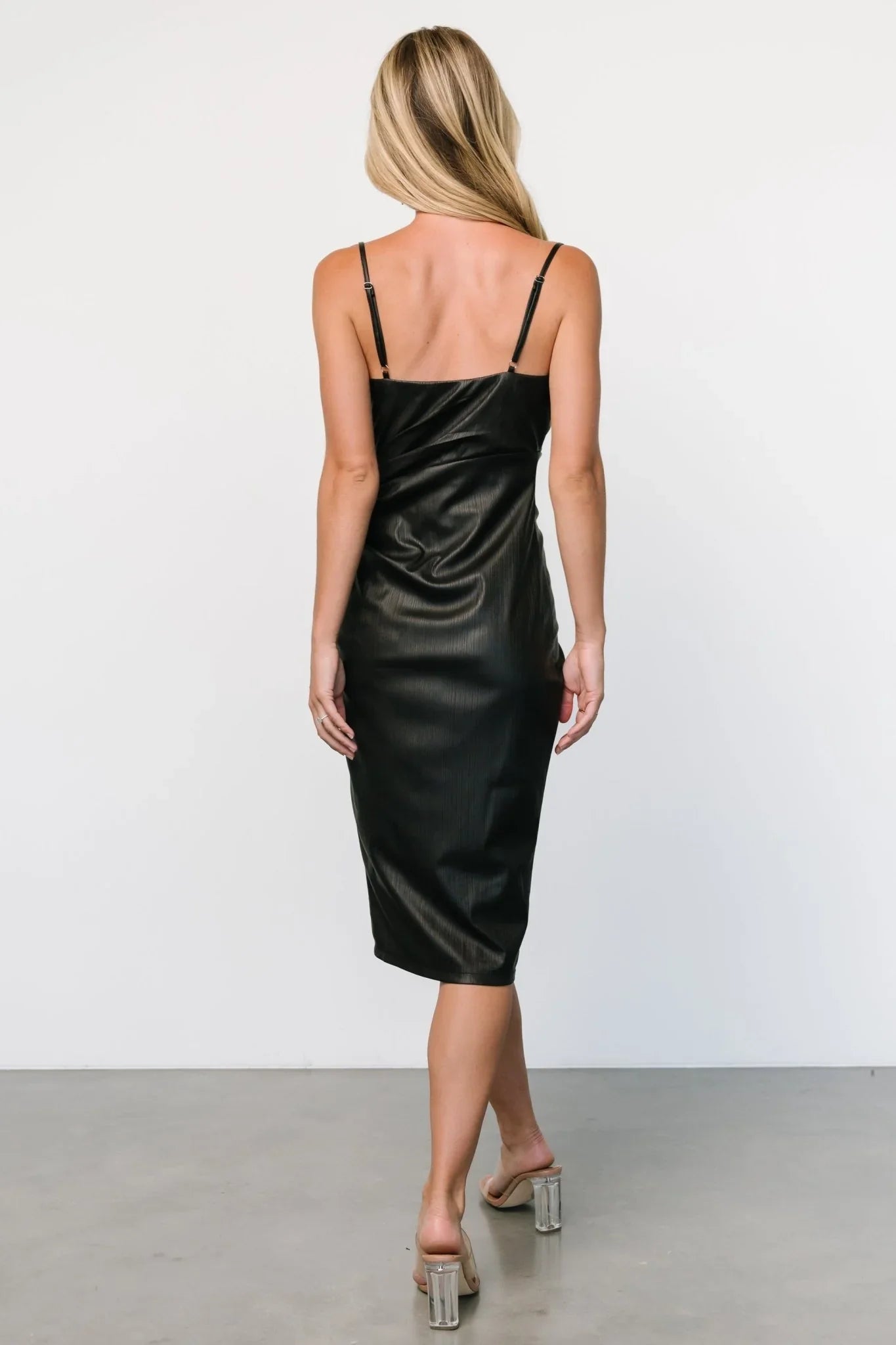 Whitney Midi Dress | Black