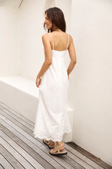 Peppamayo Angelic Maxi Dress White