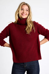 Found the Warmth Beige Turtleneck Pullover Sweater