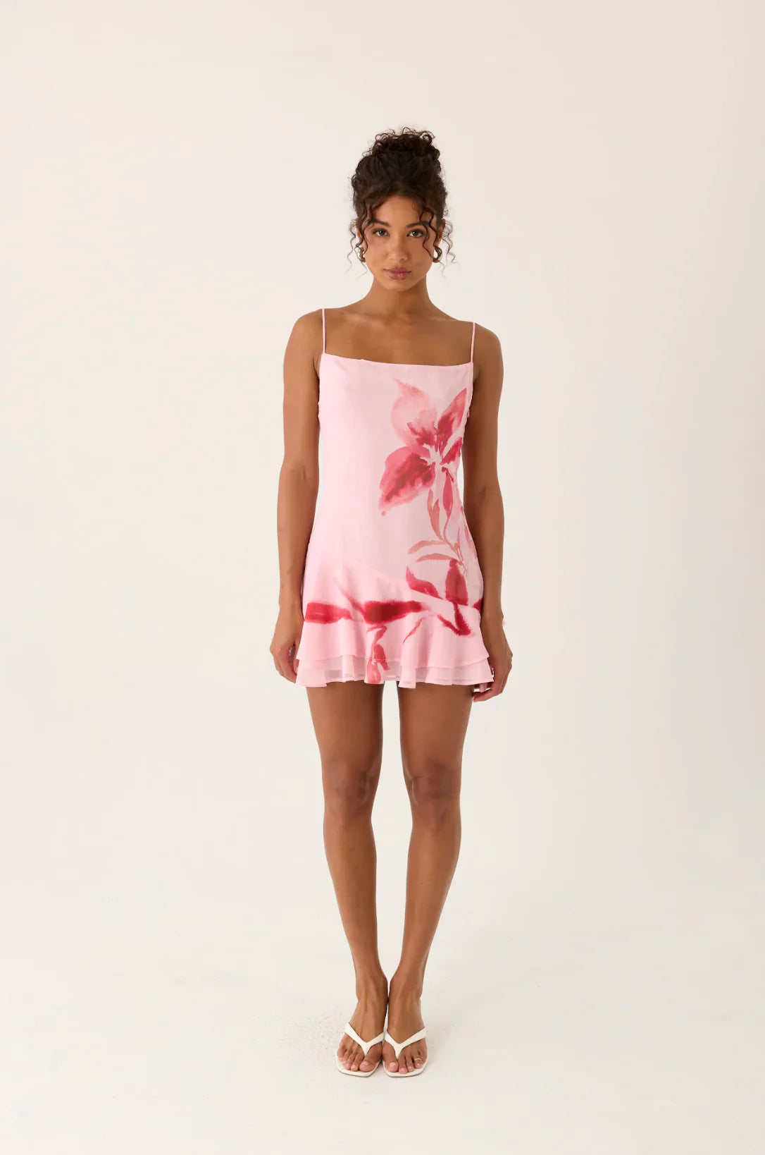 Marisolana Mini Dress - Pink Petal